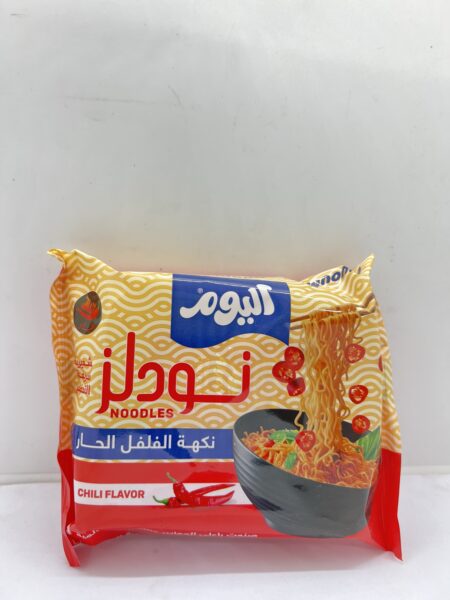 اندومي بنكهة الفلفل الحار