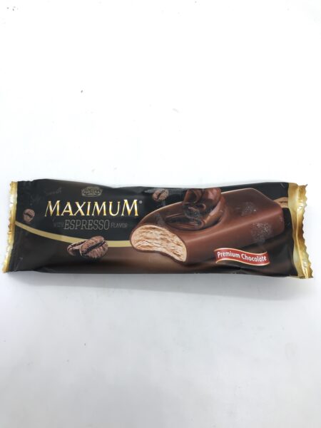 ايس كريم MAXIMUM بطعم الاسبريسو المنعشة