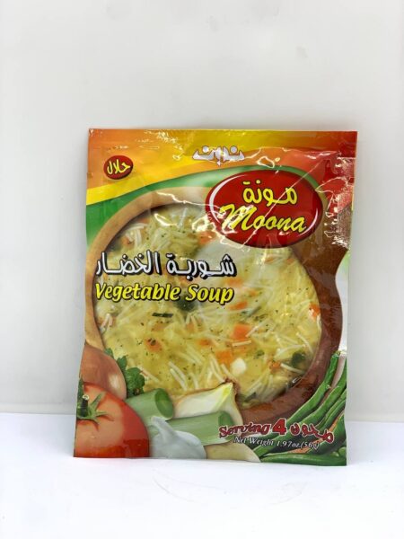 شوربه مونه خضار