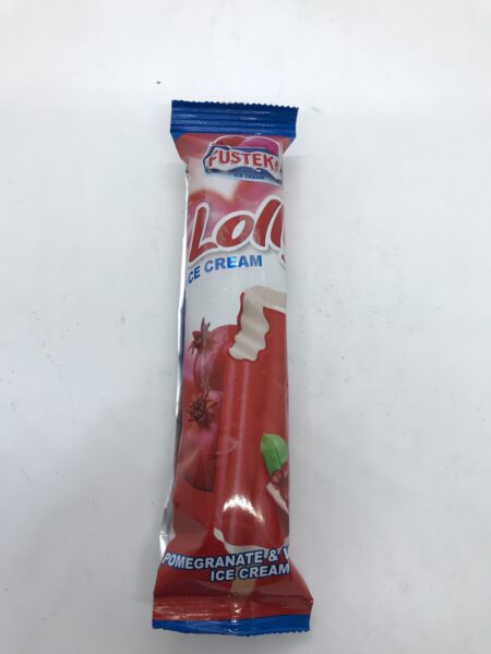 ايس كريم فستقة LOLLY بطعم الرمان