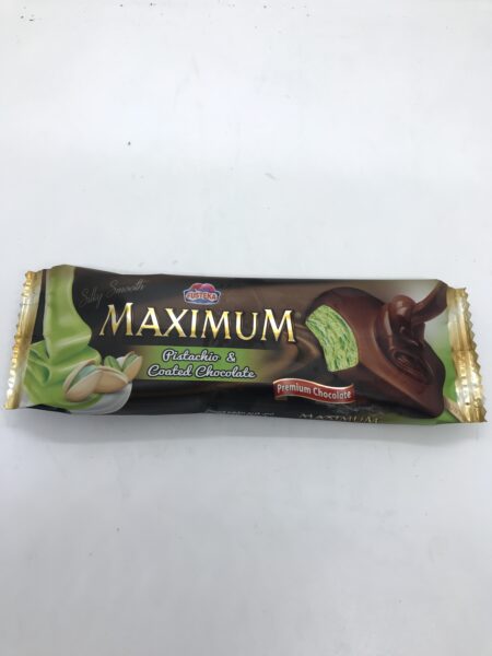ايس كريم MAXIMUM  بطعم الكاكاو و البستاشيو