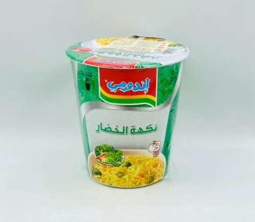 اندومي كاسه بالنكهة الخضار