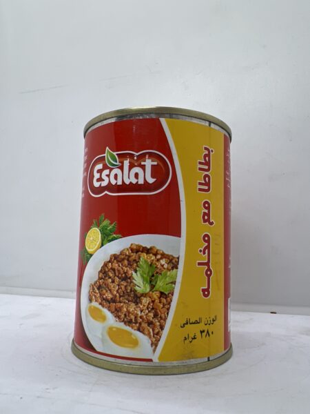بطاطا مع مخلمه