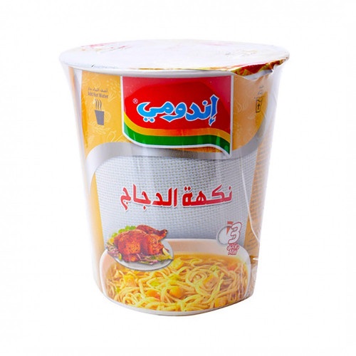 اندومي كاسة بالنكهة الدجاج